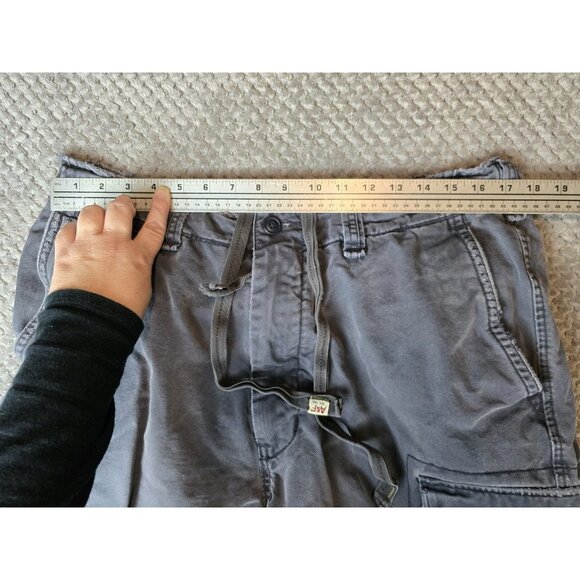 Vtg Abercrombie & Fitch Mens Size 34 Type A-8 Cargo Shorts Heavy Distressed Y2K - Picture 7 of 11